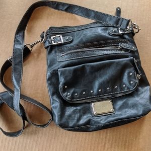 Like New Nine West Leather Crossbody bag purse